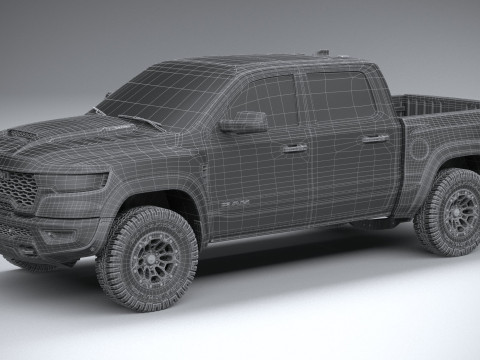 Ram 1500 RHO 2025 3D मॉडल