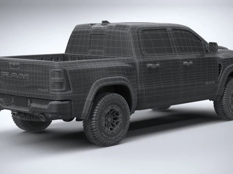 Ram 1500 RHO 2025 3D Model