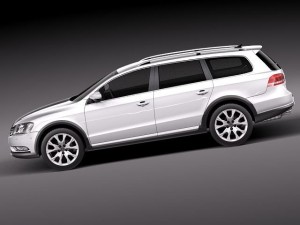 Volkswagen Passat Alltrack 2013 Model 3D