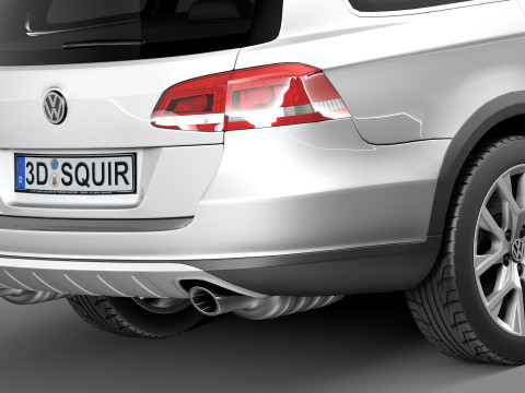 Volkswagen Passat Alltrack 2013 3D Model