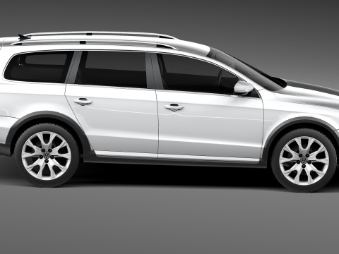 Volkswagen Passat Alltrack 2013 3D Model