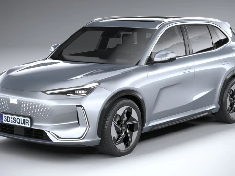 Geely Galaxy E5 2025 3D Model