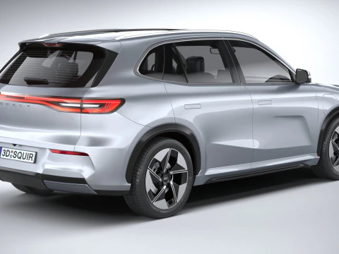 Geely Galaxy E5 2025 3D Model