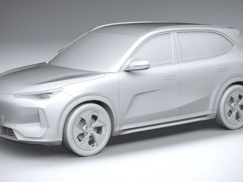 Geely Galaxy E5 2025 3D Model