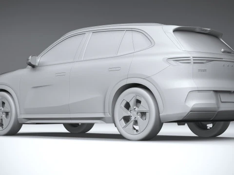 Geely Galaxy E5 2025 3D Model