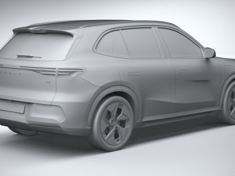 Geely Galaxy E5 2025 Modèle 3D