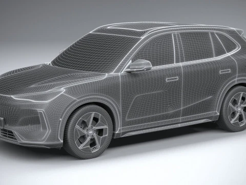 Geely Galaxy E5 2025 3D Model