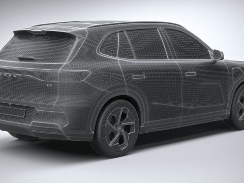 Geely Galaxy E5 2025 Modèle 3D