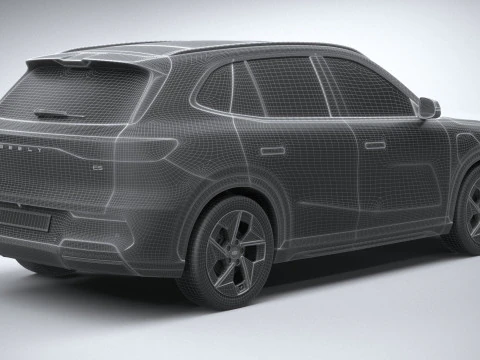 Geely Galaxy E5 2025 3D Model