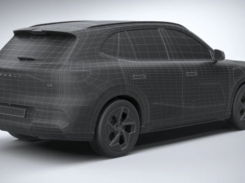 Geely Galaxy E5 2025 3D Model