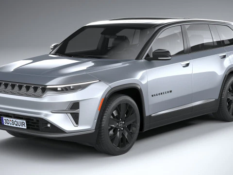 Jeep Wagoneer S 2024 3D Model