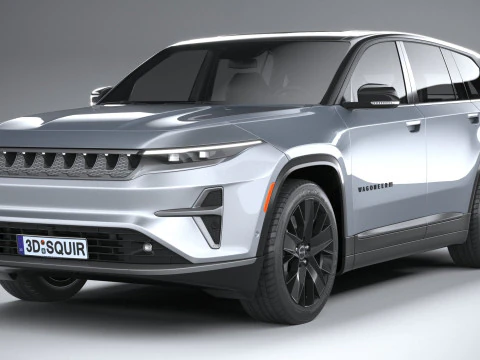 Jeep Wagoneer S 2024 3D Model