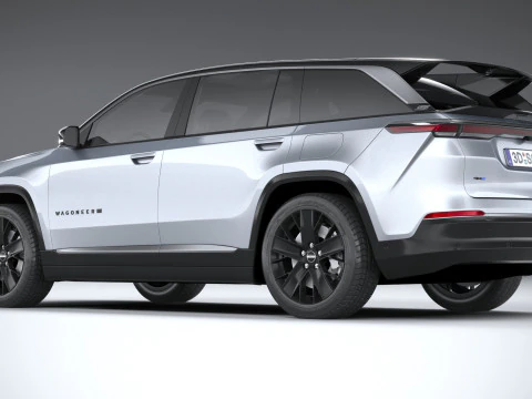 Jeep Wagoneer S 2024 3D Model