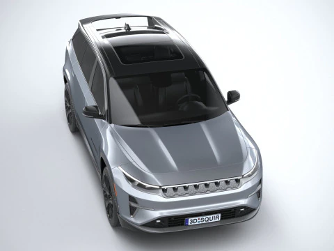 Jeep Wagoneer S 2024 3D Model