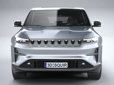 Jeep Wagoneer S 2024 3D Model
