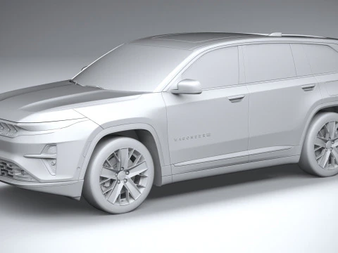 Jeep Wagoneer S 2024 3D Model