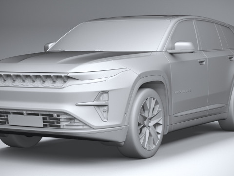 Jeep Wagoneer S 2024 Model 3D
