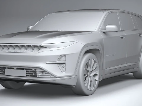 Jeep Wagoneer S 2024 3D Model