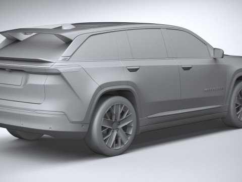 Jeep Wagoneer S 2024 Model 3D