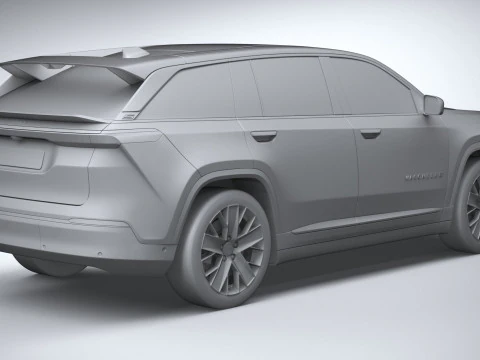 Jeep Wagoneer S 2024 3D Model