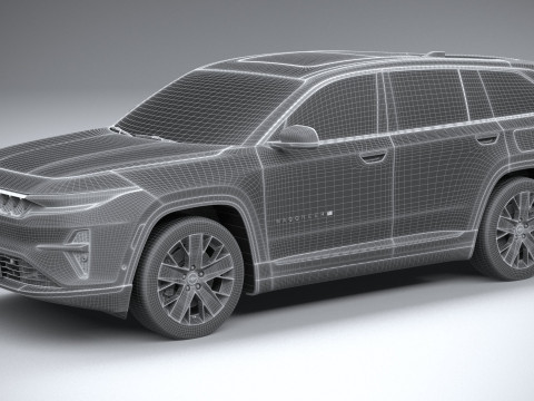 Jeep Wagoneer S 2024 Model 3D