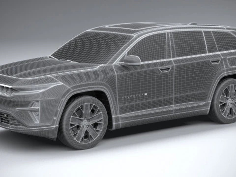 Jeep Wagoneer S 2024 3D Model