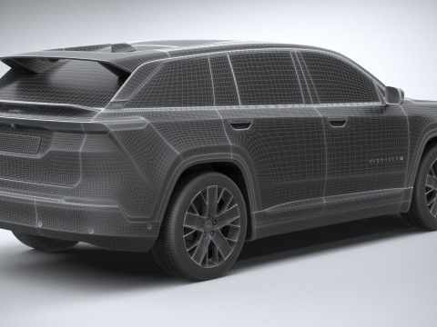 Jeep Wagoneer S 2024 Model 3D