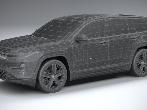 Jeep Wagoneer S 2024 Model 3D