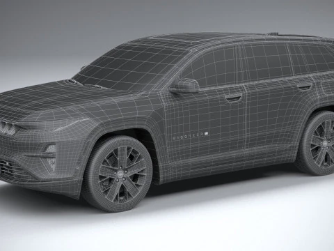 Jeep Wagoneer S 2024 3D Model