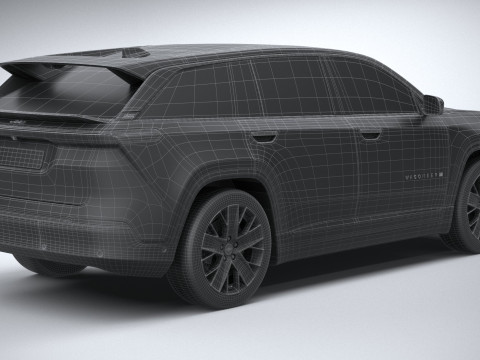 Jeep Wagoneer S 2024 Model 3D
