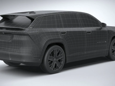 Jeep Wagoneer S 2024 3D Model