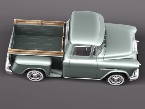 Chevrolet Pickup 1955 Modello 3D