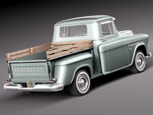 Chevrolet Pickup 1955 Modello 3D