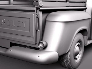 Chevrolet Pickup 1955 3D Model