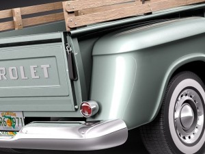 Chevrolet Pickup 1955 Modello 3D