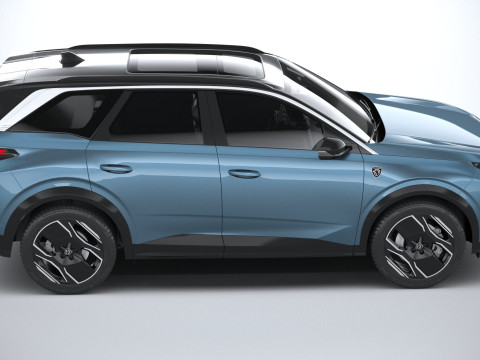 Peugeot E-5008 2025 Modèle 3D