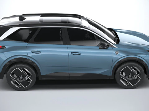 Peugeot E-5008 2025 3D Model