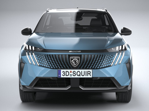 Peugeot E-5008 2025 Modèle 3D