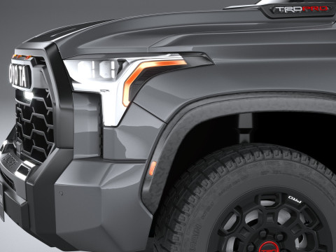 Toyota Tundra TRD PRO 2024 3D मॉडल