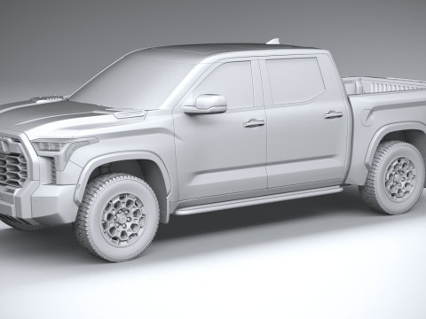 Toyota Tundra TRD PRO 2024 3D मॉडल