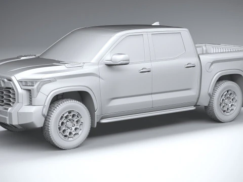 Toyota Tundra TRD PRO 2024 3D Model
