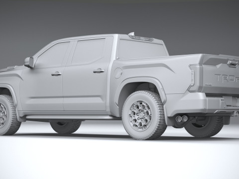 Toyota Tundra TRD PRO 2024 3D मॉडल