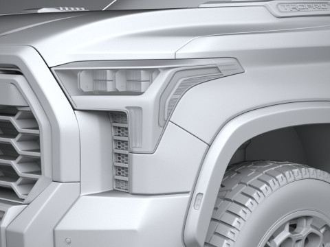 Toyota Tundra TRD PRO 2024 3D मॉडल