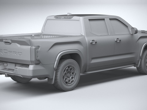 Toyota Tundra TRD PRO 2024 3D मॉडल