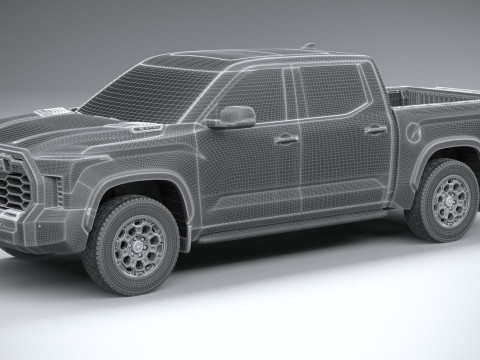 Toyota Tundra TRD PRO 2024 3D मॉडल