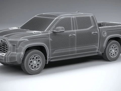 Toyota Tundra TRD PRO 2024 3D Model