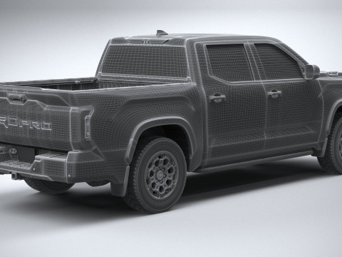 Toyota Tundra TRD PRO 2024 3D मॉडल