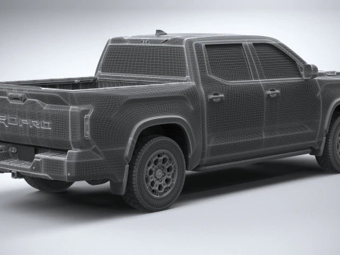 Toyota Tundra TRD PRO 2024 3D Model