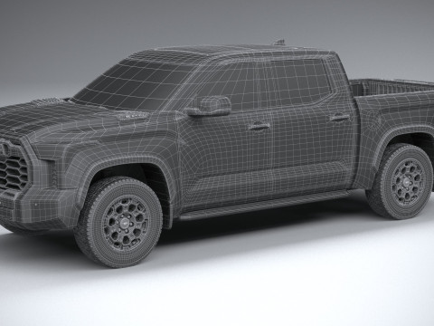 Toyota Tundra TRD PRO 2024 3D मॉडल