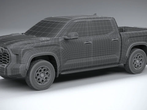 Toyota Tundra TRD PRO 2024 3D Model